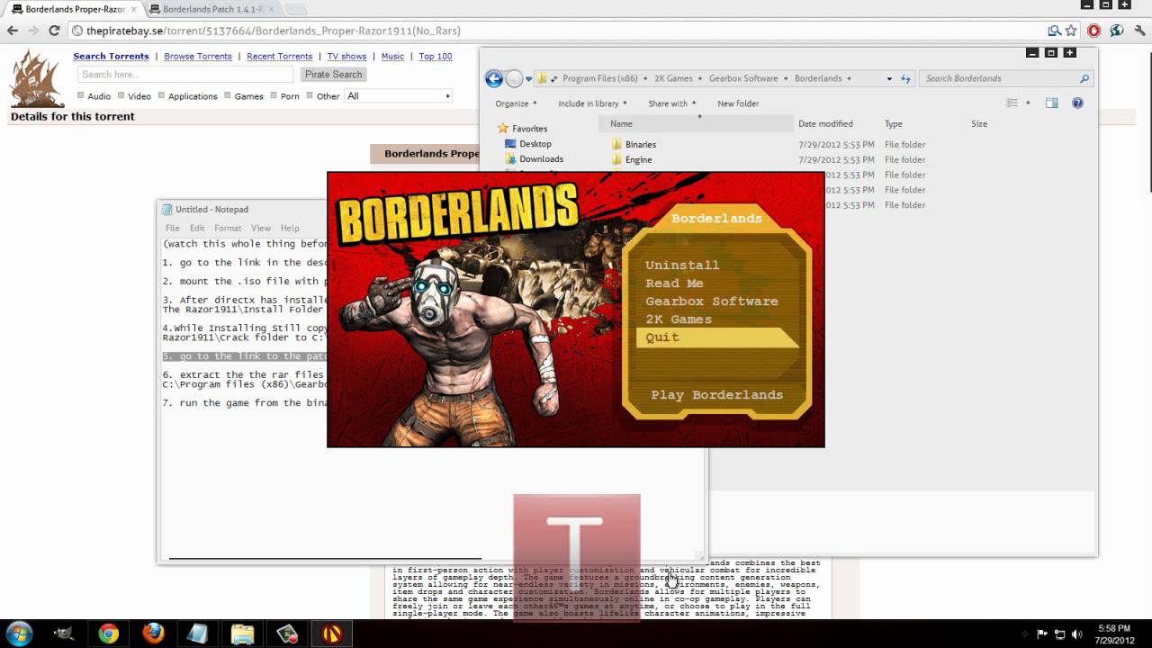 Borderlands 2 Crack Fix Free Download